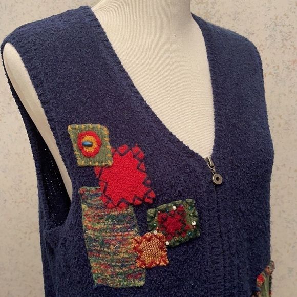 VIntage Koret City Blues Sweater Vest - Picture 3 of 7
